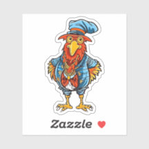 Funny Bossy Personalizado Rooster