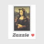 Pegatina Funny Face Mona Lisa<br><div class="desc">* Hacer sonreír a alguien con el pegatina gracioso. * ¡Mona Lisa lleva una gorra estilo pintor y una cara feliz! * Los Pegatinas están disponibles en varias opciones de tamaño. * Se utiliza para decorar laptops / botellas deportivas, sobres de sellado, manufactura, reserva de desechos o proyectos de bricolaje....</div>