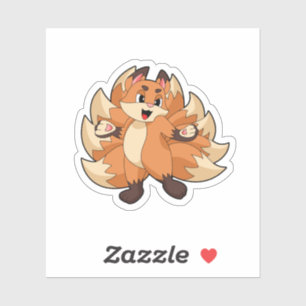 Pegatina Funny Fox