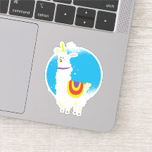 Funny Kawaii Llama Alpaca Unicorn Cute Shaped
