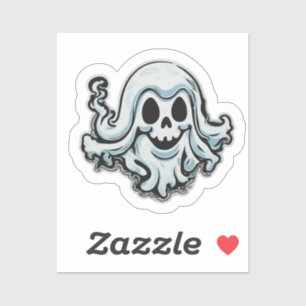 Pegatina Funny Laughing Ghost