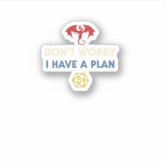 Pegatina Funny Rpg Dungeons Board Game D20 Dice Fumble Retr