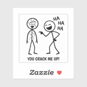 Pegatina Funny Stickman