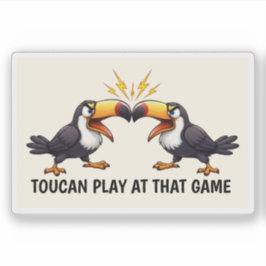 Pegatina Funny Toucan