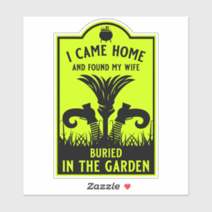 Pegatina Funny Witch Wife