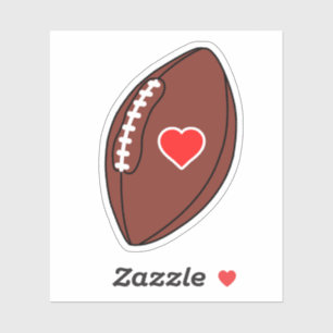 Pegatina Fútbol de amor