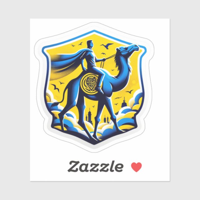 PEGATINA FÚTBOL DE RONALDO AL NASSR (Hoja)