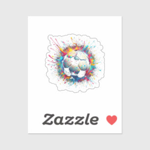 Pegatina Futbolista Guay Deporte Para Niños Hombres Chicas 