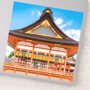 Pegatina Gai-Haiden, santuario Fushimi Inari-Taisha, Kyoto 