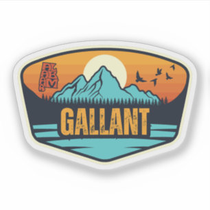 Pegatina Galante, Alabama