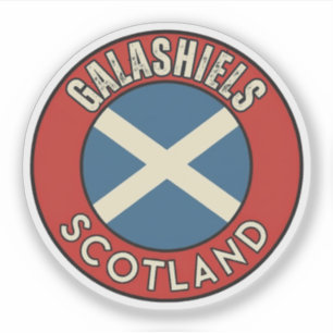 Pegatina Galashiels, Escocia