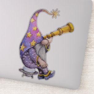 Pegatina Galaxy Gnome