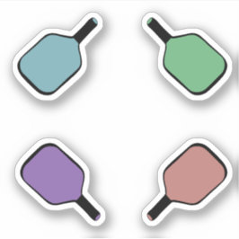 Pegatina Gales de bolas de pollo coloridas