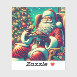 Pegatina Galletas de chocolate | Vintage Christmas