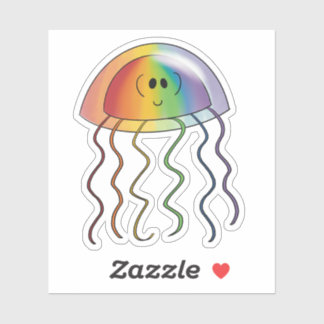 Pegatina Gallito arcoiris