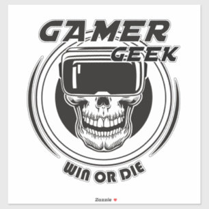 Pegatina Gamer Geek