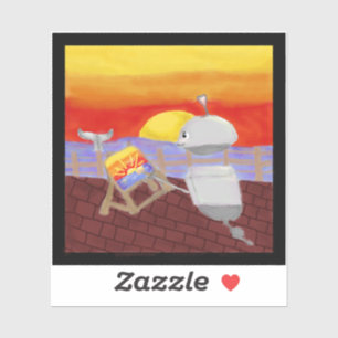 Pegatina Ganador del Concurso de Creatividad de Verano 2025