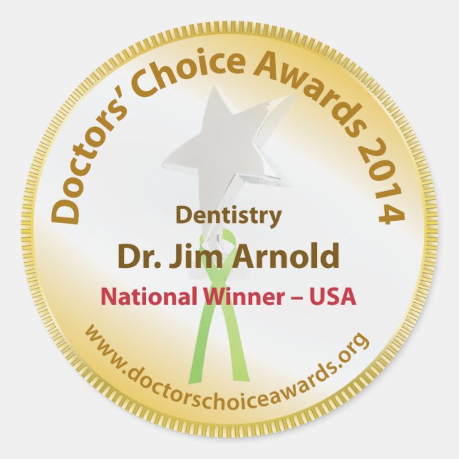 Pegatina ganador nacional (Anverso)