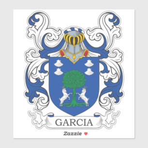 Pegatina Garcia Family Crest