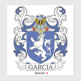 Pegatina Garcia Family Crest