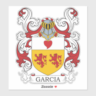 Pegatina Garcia Family Crest