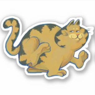 Pegatina Garfield