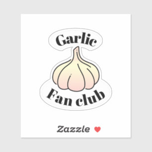 Pegatina Garlic Fan Club