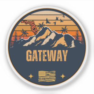 Pegatina Gateway, Florida 