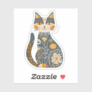 Pegatina Gatita mexicana,