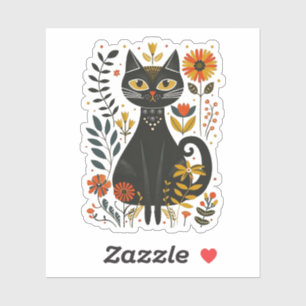 Pegatina Gatita mexicana,