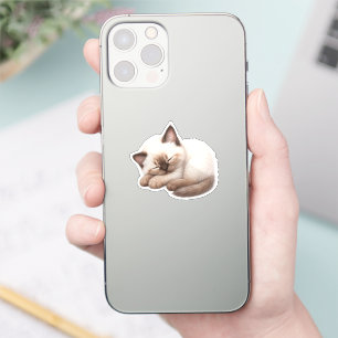 Pegatina Gatito Kawaii Adorable