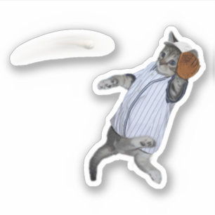 Pegatina Gatitos de béisbol Wildcats 