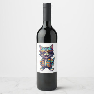 Pegatina gato