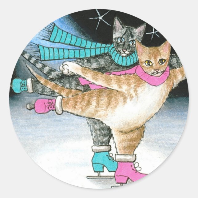 pegatina gato 437 (Anverso)