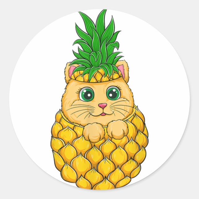 Pegatina Gato Afortunado - Idea de regalo (Anverso)