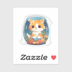 Pegatina Gato Culpable