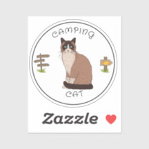 Gato de acampada