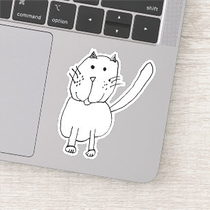 Pegatina Gato de Conner