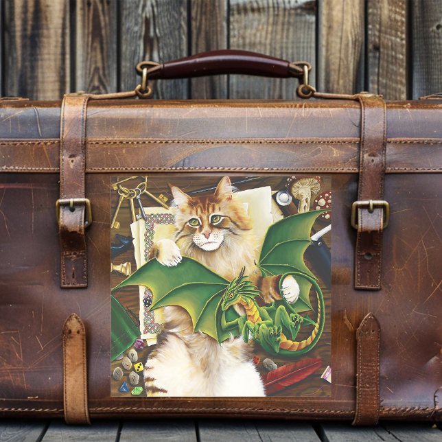 Pegatina Gato del Dragon Gaming Top (Subido por el creador)