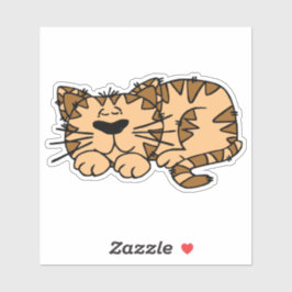 Pegatina Gato durmiente