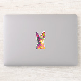 Pegatina Gato egipcio antiguo