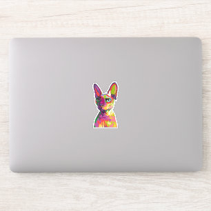 Pegatina Gato egipcio antiguo