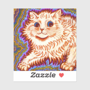 Pegatina Gato Kaleidoscope