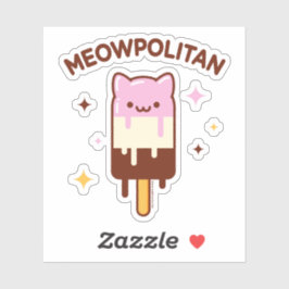 PEGATINA Gato MEOWPOLITAN