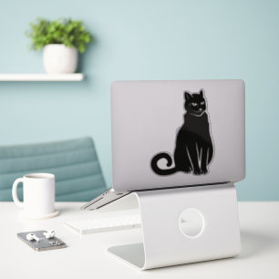 Pegatina Gato negro