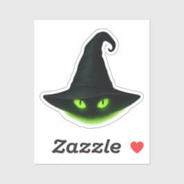 Pegatina Gato: ojos brillantes