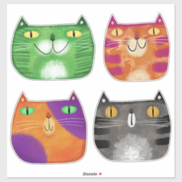 Pegatina Gatos