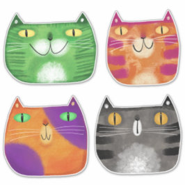 Pegatina Gatos
