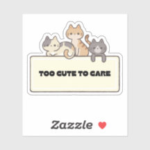 Gatos adorables Kawaii Diseño divertido de gato li