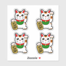 Gatos afortunados japoneses- Maneki Neko Vinyl